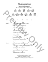 Christmastime Guitar and Fretted sheet music cover